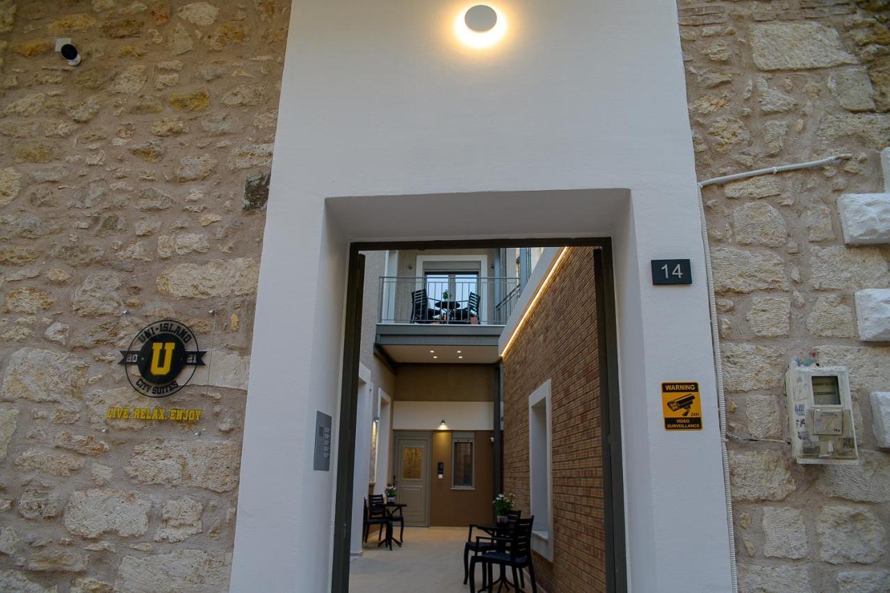 Uni Island - City Center Suites Ираклион Экстерьер фото